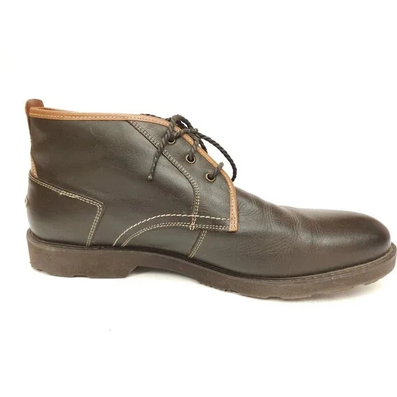 Florsheim Casey Chukka Boot Brown Leather F-Lites Size 12 D